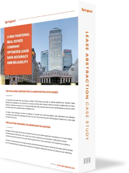 Lease abstraction case study