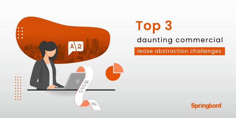 Top 3 daunting commercial lease abstraction challenges