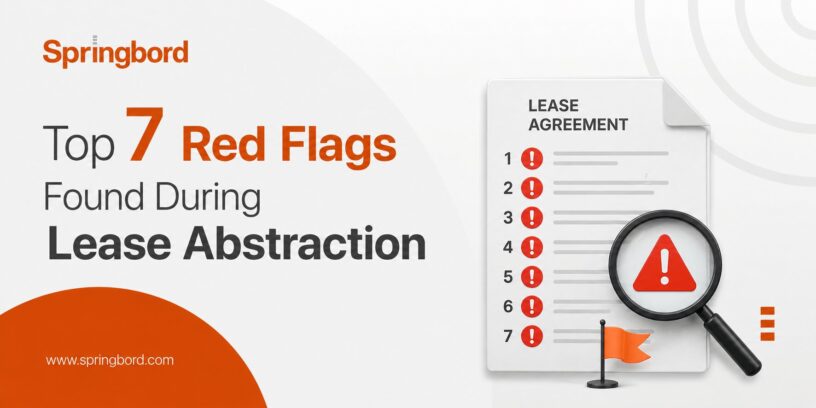 Top 7 Red Flags Found During Lease Abstraction