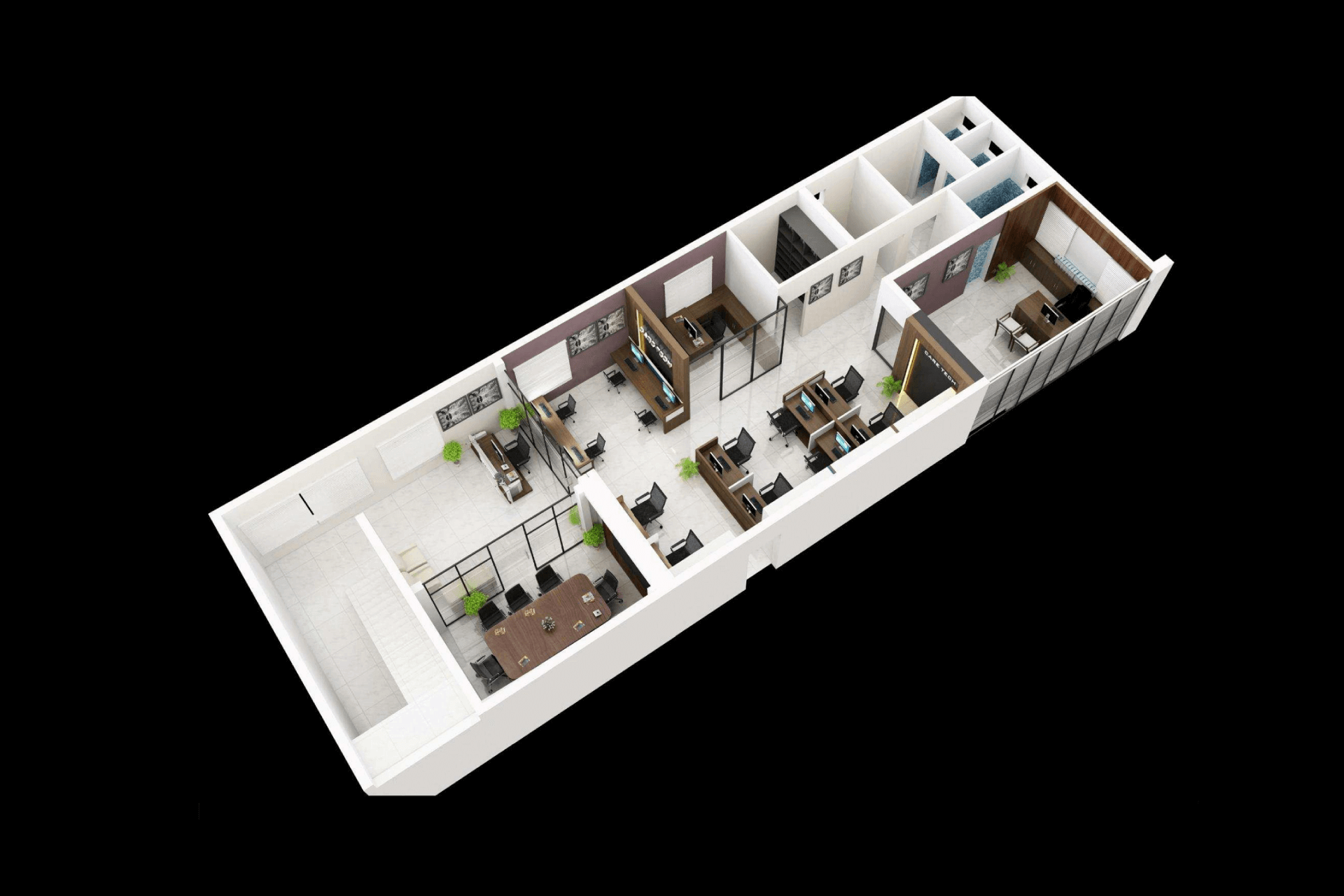 Floor Plan Commercial Real Estate Floor Plan